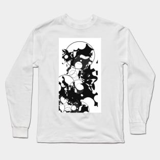 PATTERN BLACKNESS Long Sleeve T-Shirt